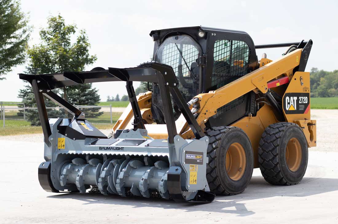 Baumalight MS1472 brush mulcher integrated push bar