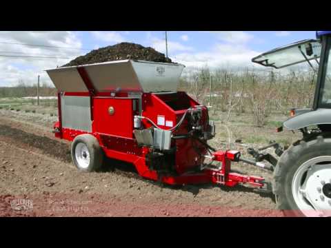 Row Mulcher for Orchards Vineyards and Farms - Compact Heavy Duty Ground Cover Spreader - Millcreek Manufacturing Models
