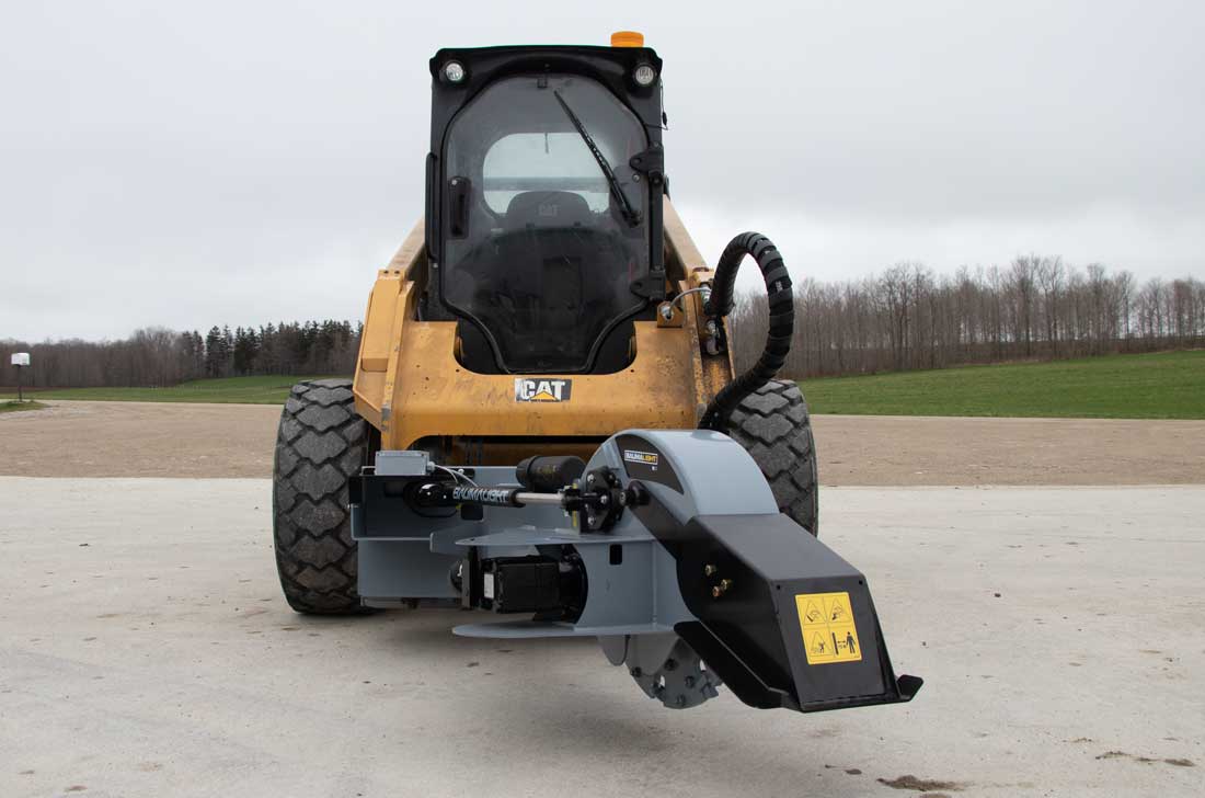 Baumalight S22 stump grinder floating deflector