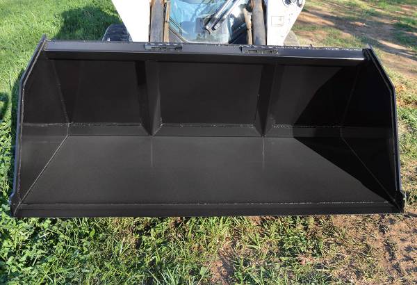 Loflin Fabrication Snow & Litter Bucket For Skid Steers manufacturer family image 1; illustrated configuration may differ from selected option