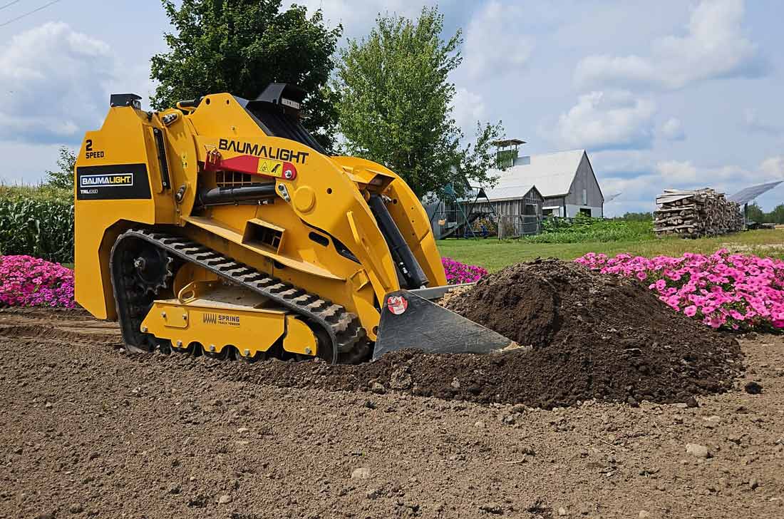 Baumalight Mini Skid Steer (Kubota and Yanmar Diesel 2-Speed) TRL630