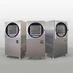 9-Tray HRC100 Commercial Stainless Steel Freeze Dryer with HRC Premier Industrial Vacuum Pump and Wi-Fi Adapter