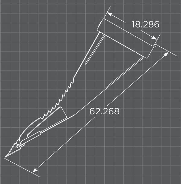 Loflin Fabrication Stump Bucket For Skid Steers manufacturer family image 2; illustrated configuration may differ from selected option