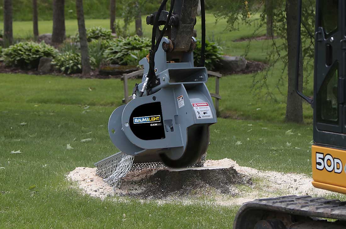 Baumalight Stump Grinder GXM350 For Excavators (1.5 - 4 Ton)