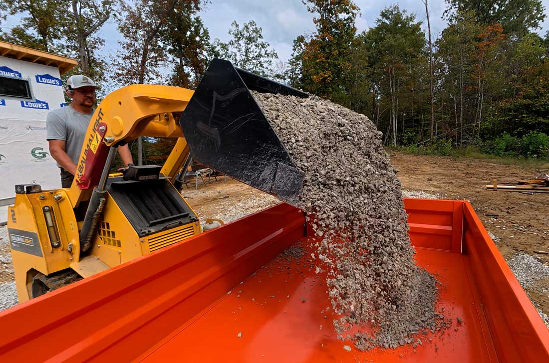 Baumalight Mini Skid Steer (Kubota and Yanmar Diesel 2-Speed) TRL630
