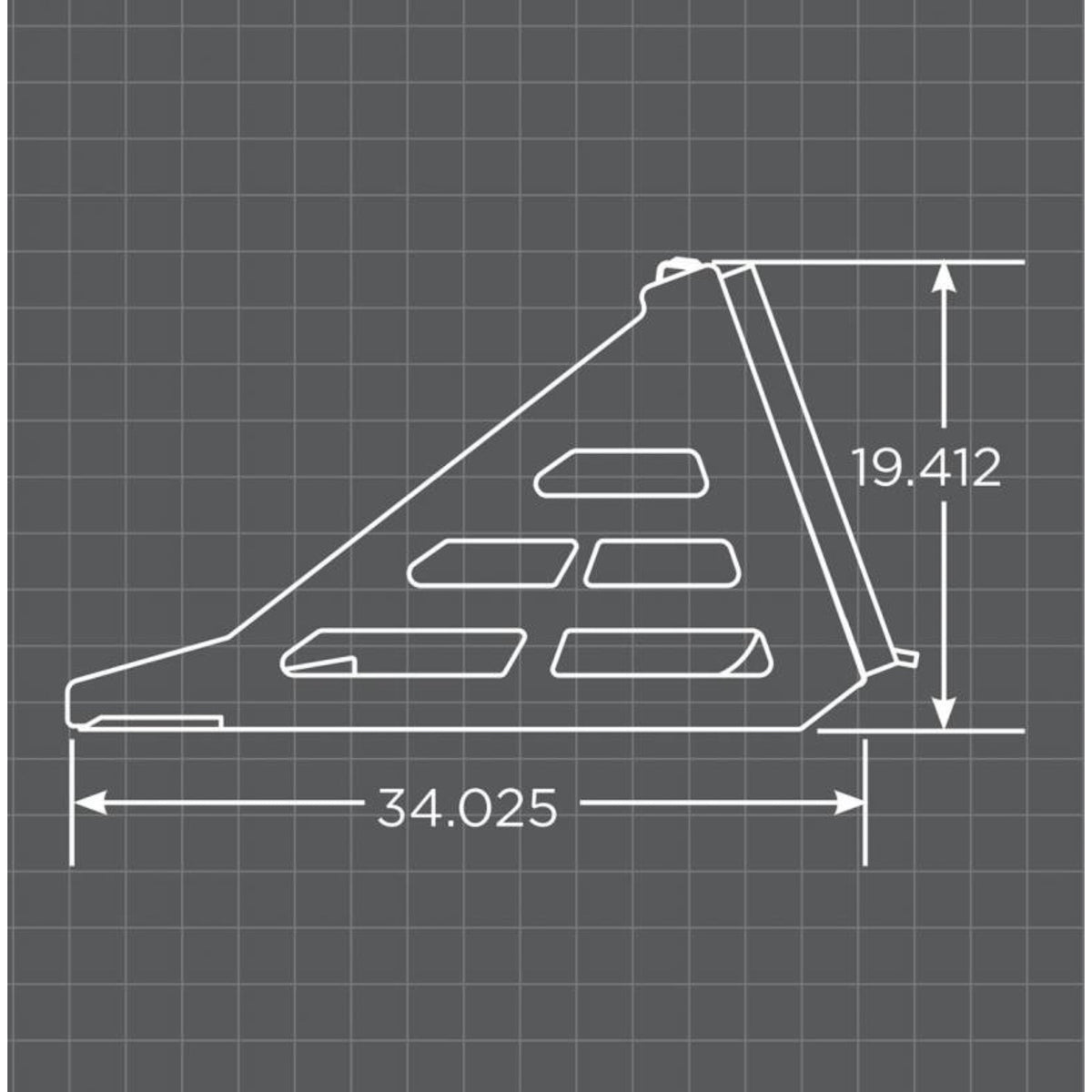 Loflin Fabrication Rock Bucket For Skid Steers manufacturer family image 2; illustrated configuration may differ from selected option