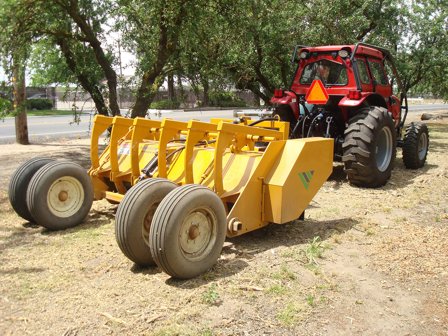 Vrisimo Brush Flail Shredder S-900 Series For Tractors (80-100HP)